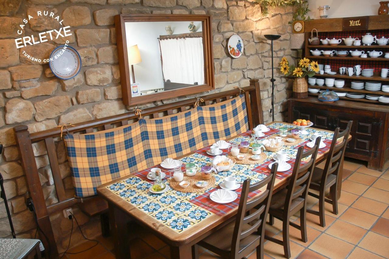 Casa Rural Erletxe La Guardia Buitenkant foto