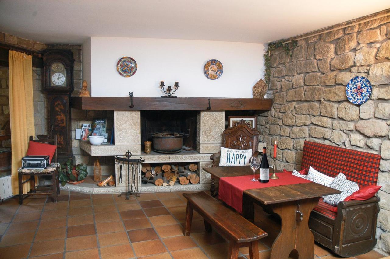 Casa Rural Erletxe La Guardia Buitenkant foto
